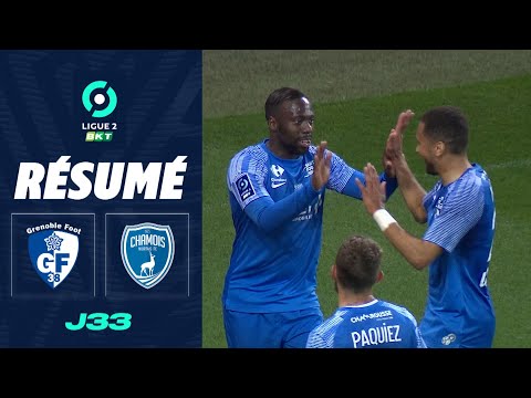 GRENOBLE FOOT 38 - CHAMOIS NIORTAIS FC (2 - 0) - Résumé - (GF38 - CNFC) / 2022-2023