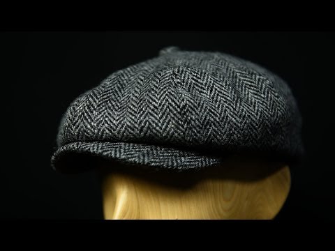 Peaky Blinders - Herringbone Harris Tweed Flat Cap | by Sterkowski