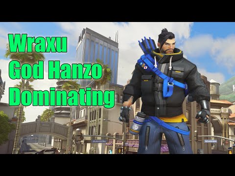 Wraxu God Hanzo go Insane - Top 500 Overwatch Gameplay Season 19