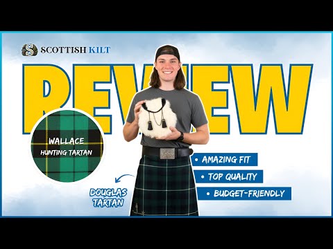BEST KILT & SPORRAN! | Scottish Kilt Shop Review (Amazing Fit)