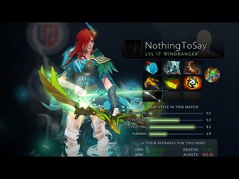Dota 2 Replay 7.33c NothingToSay's -Mid- Windranger [Top Core] [PSG.LGD vs Team Aster]
