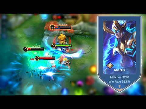 MARTIS 3000 MATCH CARRY THE GAME 🔥 GAMEPLAY TOP GLOBAL MARTIS INDONESIA - Mobile Legends