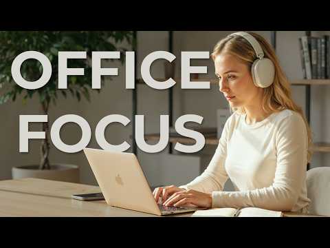 Deep Focus Work Music for Office Productivity | Minimal Ambient