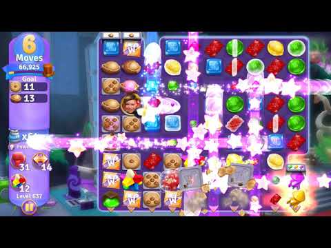 Wonka's World of Candy Level 637 NO BOOSTERS - A S GAMING ✔