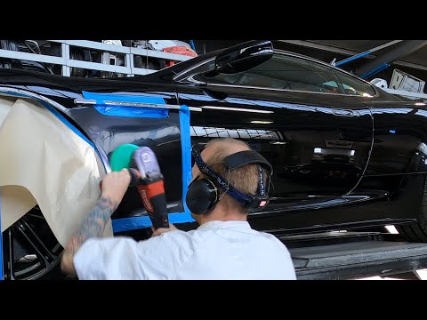 Cutting & Polishing Black Paint Like Glass!!!