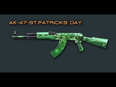Cross Fire NA/UK || AK-47 St.Patrick's Day [Review]!