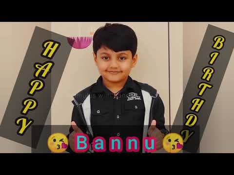 Happy Birthday Dear BANNU 🥰 God Bless You BANGARAM 😘 #shorts #birthdaywishes #ammuluswithbannu