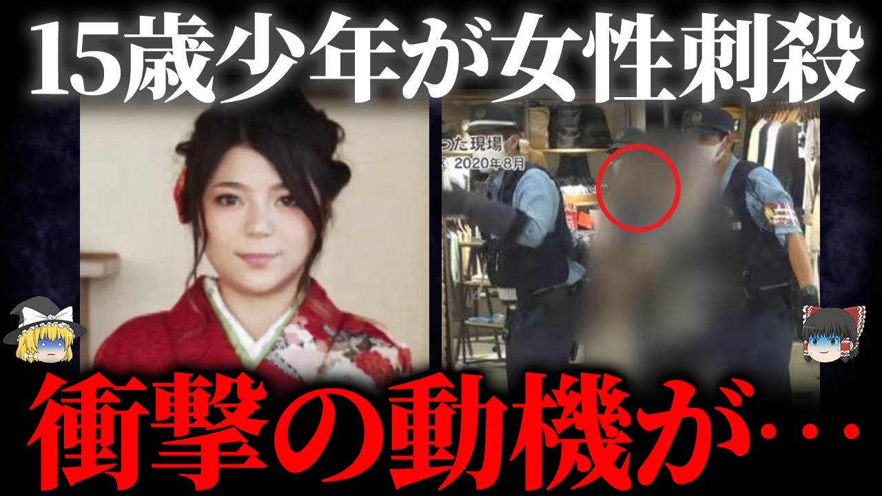 【ゆっくり解説】商業施設でいきなり刺殺。15歳少年犯人の母親は...
