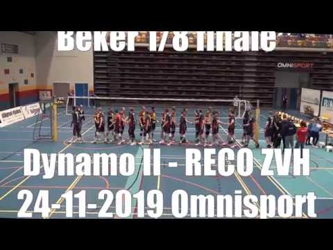 nationale beker Dynamo II - RECO ZVH 24-11-2019 full match