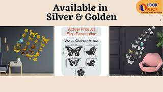 🎥 Transform Your Space with 20 Big Butterfly 3D Wall Stickers! 🦋