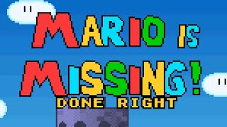 Cover art for Lost Woods (Pre-Release) - Mario is Missing! Done Right