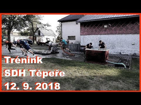 Trénink | Jirkov | 12. 9. 2018 | SDH Těpeře