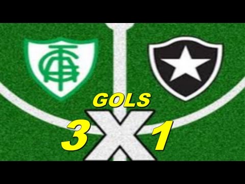 Botafogo 3 x 1 América MG   Brasileirão- 2016
