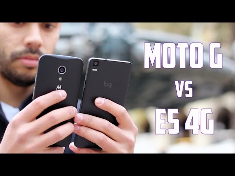 Moto G 2014 vs Bq Aquaris E5 4G