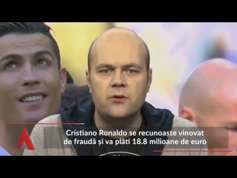 Stiri Mediafax 22 Ianuarie - Cristiano Ronaldo se recunoaște vinovat de fraudă