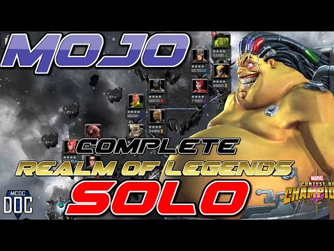 [MCOC] Mojo Solo's the ENTIRE Realm of Legends!