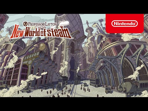 Professeur Layton et le Nouveau Monde à Vapeur - Professor Layton and the New World of steam –Teaser (Nintendo Switch)