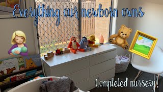 Newborn essentials | nursery tour | haul