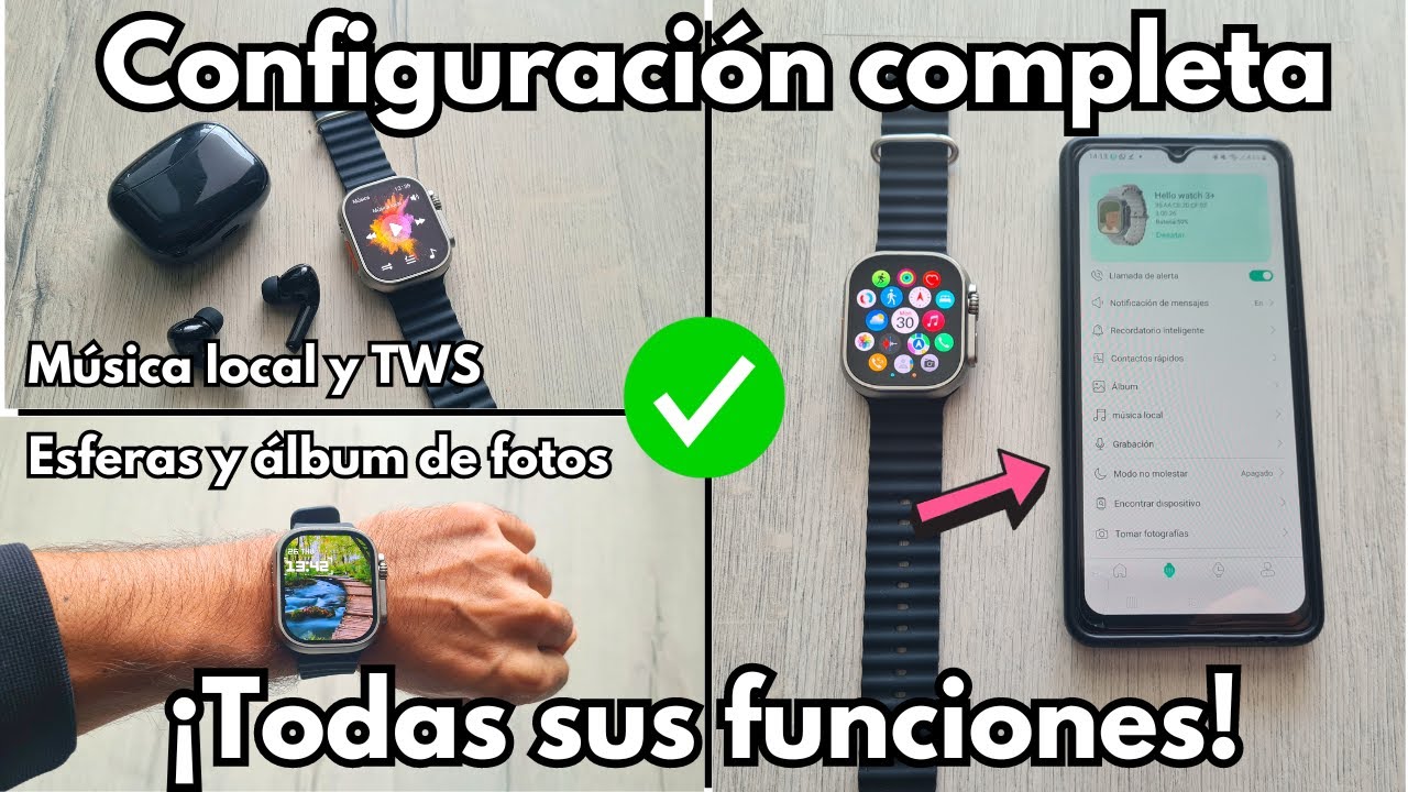 QiFit y Hello Watch 3 Plus: Guía COMPLETA 🚀 Para una Configuración Perfecta