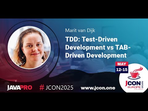 TDD: Test-Driven Development vs TAB-Driven Development | Marit van Dijk (EN)