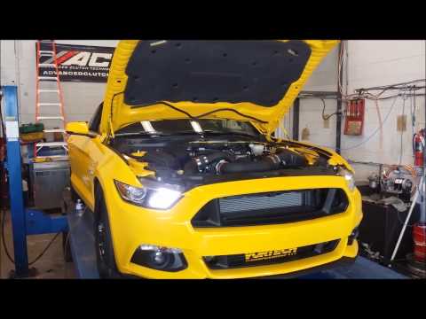 2015 Ford Mustang GT Vortech Supercharger Dyno