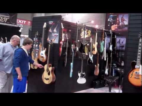 Guitar Gallery visits Summer NAMM 2012