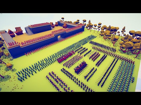 CAN 800x MING SOLDIER CAPTURE ENEMY CASTLE? - Totally Accurate Battle Simulator TABS