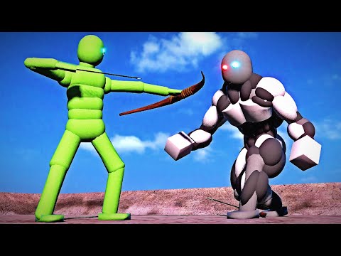 Fighting the Ragdoll BOSS - Overgrowth Mods Gameplay