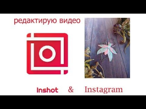 Как обработать видео на мобильнике в программе Inshot * урок 1 *