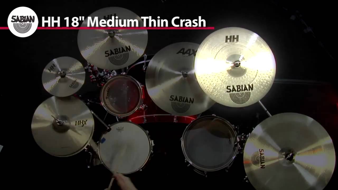 Sabian Hh 18" Medium-Thin Crash (11807)