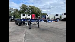 Dennison LOCK AND GO SLIDING SKELETAL TRAILER &ndash; 2015 &ndash; C398613 container chassis semi-trailer | Image 4 - Autoline