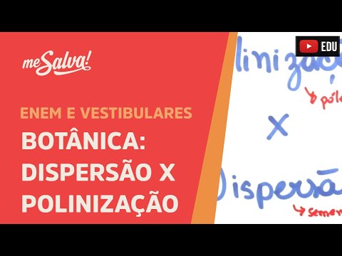 Me Salva! BOT13 - Botânica - Dispersão versus polinização