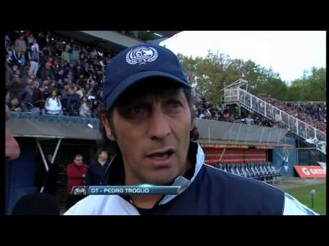 Troglio:"El mejor partido que jugamos en el campeonato"