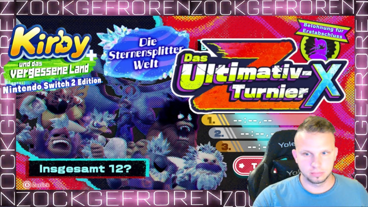 Das Ultimativ-Turnier Z X 🟣 Kirby UND DAS VERGESSENE LAND 🟣 Die STERNENSPLITTER-WELT! - Switch 2