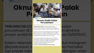 Oknum Kadin Palak Perusahaan di Cilegon, Minta Proyek Rp 5 Triliun