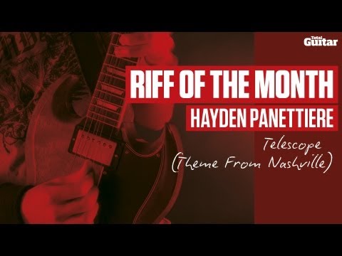 Hayden Panettiere - Telescope (theme from 'Nashville') - Guitar Lesson (TG240)