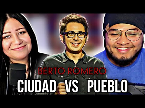 REACCIÓN A BERTO ROMERO - CIUDADES VS PUEBLOS | MEXICANOS REACCIONAN A BERTO ROMERO