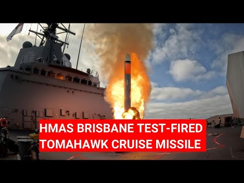 Thumbnail for ROYAL AUSTRALIAN NAVY’S HMAS BRISBANE TEST-FIRED TOMAHAWK CRUISE MISSILE FOR THE FIRST TIME.