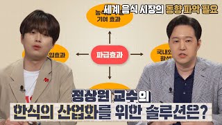 ‘한식 산업의 가치’ 어마어마한 경제적 파급 효과! #식자회담 #SBSstory