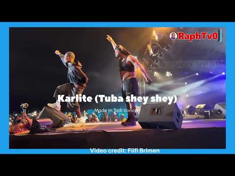 Karlite 'Tuba Shey Shey' Steals the Show at Made in Taadi Concert!