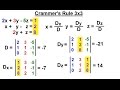 PreCalculus Matrices Matrix Applications 33 Of 33 Using Cramer S Rule To Find X Y Z