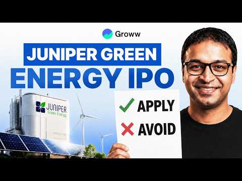  Juniper Green Energy IPO Review | Financials, Risks & Growth Story | Renewable Energy IPO - IPO Review by Groww