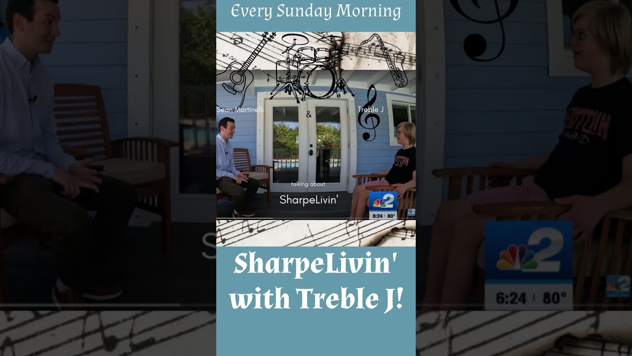 Sean from NBC 2 News & Treble J interviewing Sean from NBC2 News with Blackbird by the Beatles