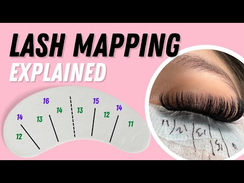 LASH MAPPING EXPLAINED | very detailed & informative, cat eye, doll eye, wispy lashes