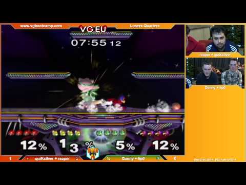 OMD#4 - quiKsilver & reaper Vs. Danny & lip0 - Losers Quarters - Melee