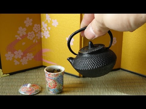 mini food Japanese tea miniature ミニチュアお茶