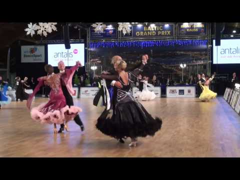 00358 WDSF Senior 2 Open ST, 1/2 f. Baltic Grand Prix 16.12.2016 hall 1