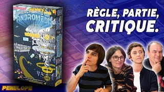 MERCHANTS OF ANDROMEDA - La règle, la partie, la critique ! - Le retour de Merchants of Amsterdam...