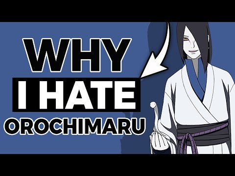 why i hate orochimaru