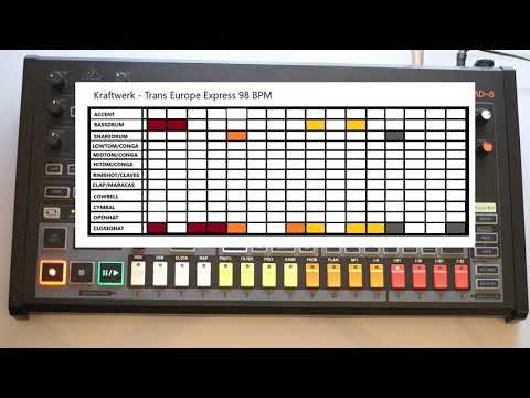 Behringer RD 808 - Famous drum patterns